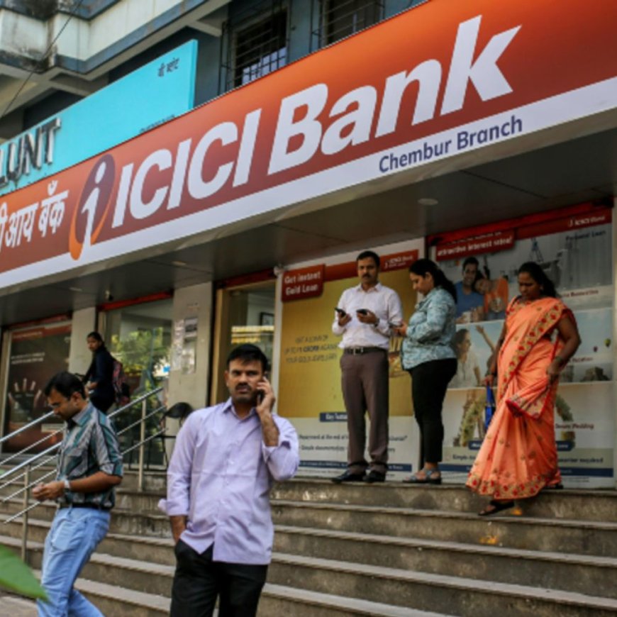 ICICI बैंक का अक्टूबर-दिसंबर तिमाही में मुनाफा 15% बढ़ा:नेट इंटरेस्ट इनकम 9% बढ़ी, टोटल इनकम 13% बढ़कर ₹48,368 करोड़ रही