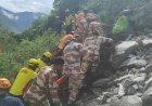 बदरीनाथ हाईवे पर हादसा: दो लोगों की मौत, कई लापता; राहत कार्य जारी