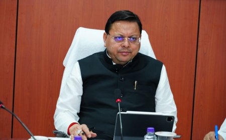 उत्तराखंड: मुख्यमंत्री पुष्कर धामी ने विभिन्न विकास योजनाओं की वित्तीय स्वीकृति दी