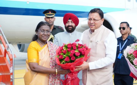 राष्ट्रपति द्रौपदी मुर्मू ने स्थापित किया राष्ट्रपति उद्यान, पर्यावरण की नई दिशा