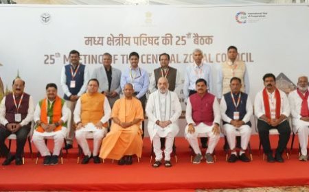 मुख्यमंत्री पुष्कर सिंह धामी ने मध्य क्षेत्रीय परिषद की बैठक में राज्य की सुरक्षा और विकास पर महत्वपूर्ण मुद्दों को उठाया