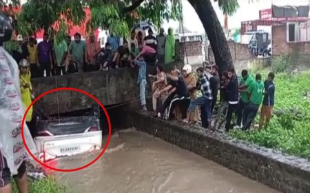 हल्द्वानी कार दुर्घटना: उफनती नहर में गिरी कार, बच्चे समेत 4 की मृत्यु