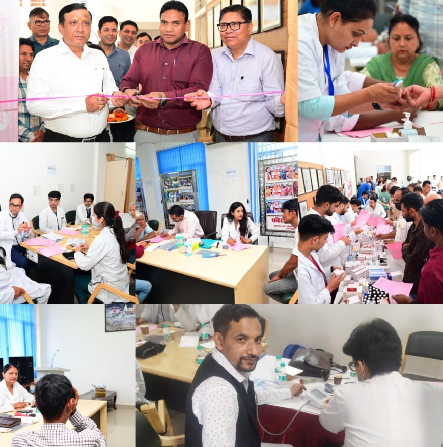 पत्रकारों के लिए मुख्यमंत्री धामी की पहल: देहरादून में विशेष स्वास्थ्य कैम्प का आयोजन