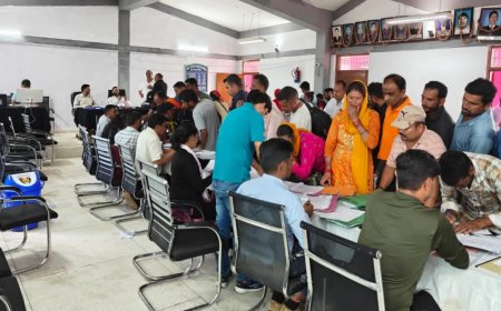 चमोली पंचायत चुनाव: त्रिस्तरीय पंचायत चुनाव के पहले दिन 221 नामांकन की हुई प्रक्रिया