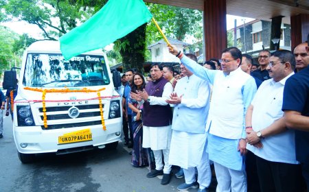 उत्तराखंड परिवहन: CM धामी ने 20 नई वातानुकूलित यूटीसी मिनी बसों का किया उद्घाटन