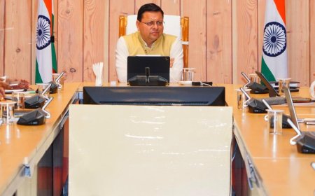उत्तराखंड: रुद्रपुर में 1 लाख करोड़ रुपए की ग्राउंडिंग सेरेमनी के सफल आयोजन के लिए सीएम धामी ने दिए समयबद्ध निर्देश