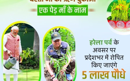 सीएम धामी के नेतृत्व में उत्तराखंड हरेला पर्व का रिकॉर्ड बनाने को तैयार