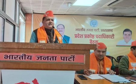 पंचायत चुनाव: भाजपा ने कांग्रेस के विरोध प्रदर्शन को कहा-राजनैतिक नौटंकी