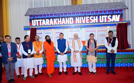 धामी सरकार की पारदर्शिता और दूरदर्शिता के घेरे में अमित शाह का अभिवादन