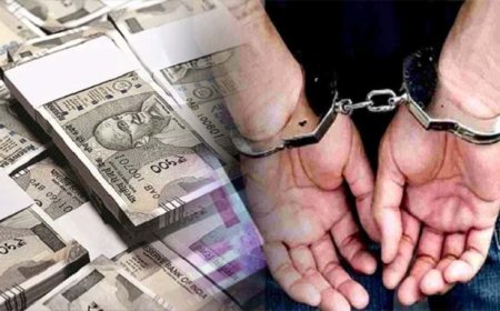 सतर्कता विभाग की कार्रवाई: रिश्वत लेते रंगे हाथ पकड़े गए प्रभारी सचिव