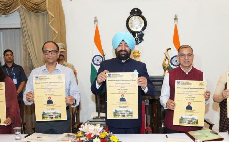 उत्तराखंड: राज्यपाल Gurmeet Singh की पहल से दून विश्वविद्यालय और NRDC के बीच महत्वपूर्ण समझौता ज्ञापन पर हस्ताक्षर