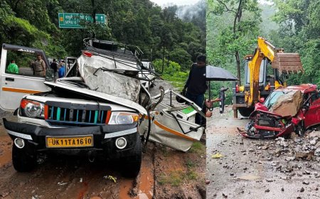 उत्तराखंड में दर्दनाक सड़क हादसा: दो की मौत, 6 घायल - जानें पूरी जानकारी