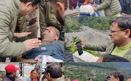 केंद्र और राज्य सरकार ने राहत एवं बचाव अभियान में झौंकी ताकत: मुख्यमंत्री धामी का ग्राउंड जीरो दौरा