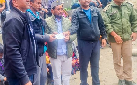 Uttarkashi आपदा: धराली प्रभावित परिवारों को मिले पांच लाख रुपये