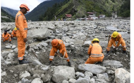 धराली आपदा में जिंदगी के 20 संकेत; रेस्क्यू रडार और हाथ से खोदाई से राहत की उम्मीद