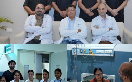 इन्दिरेश अस्पताल ने उत्तराखण्ड में पहली बार रिवीज़न कोहनी जोड़ प्रत्यारोपण किया