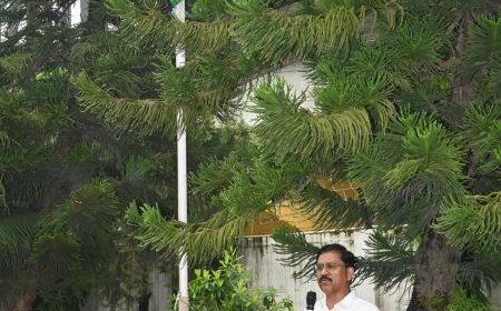 पिटकुल मुख्यालय पर पी0सी0 ध्यानी ने स्वतंत्रता दिवस पर किया ध्वाजारोहण