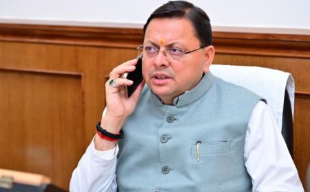 साहिल बिष्ट की हत्या पर मुख्यमंत्री धामी की नायब सिंह सैनी से संवाद की बातें