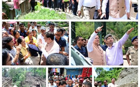 सीएम ने थराली में relief और restoration कार्यों में तेजी लाने का दिया निर्देश