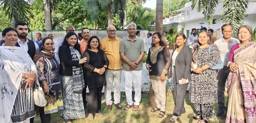 New Delhi:-सांसद त्रिवेन्द्र सिंह रावत से उत्तराखंड के अधिवक्ताओं की आत्मीय भेंट