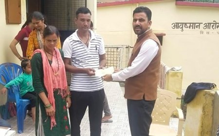 पौड़ी गढ़वाल में राहत राशि वितरण: प्रभावित परिवारों की नई उम्मीद