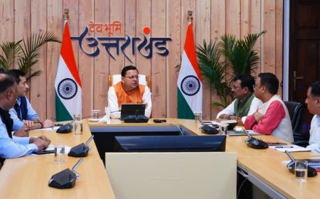 उत्तराखंड में नेपाल के राजनीतिक हालात पर सीएम धामी की समीक्षा बैठक