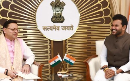 उत्तराखंड में हवाई सेवाओं के विस्तार पर सीएम धामी और केंद्रीय मंत्री की महत्वपूर्ण बैठक