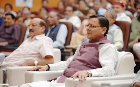 सीएम धामी ने साहित्यकारों को साहित्य सेवा सम्मान से किया सम्मानित