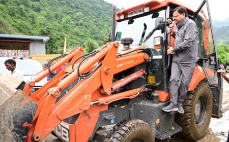 मुख्यमंत्री धामी ने अपने जन्मदिवस पर प्राकृतिक आपदा से जूझते हुए जताई सेवा भावना