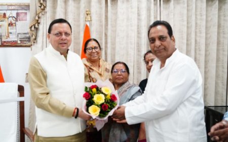 मुख्यमंत्री धामी से विधायकों की शिष्टाचार भेंट, जानें महत्वपूर्ण बातें