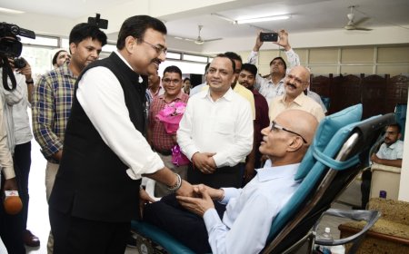 सचिवालय संघ और स्वास्थ्य विभाग ने सफलतापूर्वक आयोजित किया स्वास्थ्य एवं रक्तदान शिविर