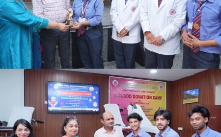 एसजीआरआर विश्वविद्यालय में विश्व फार्मासिस्ट दिवस: प्रेरक संदेश और रक्तदान का महोत्सव