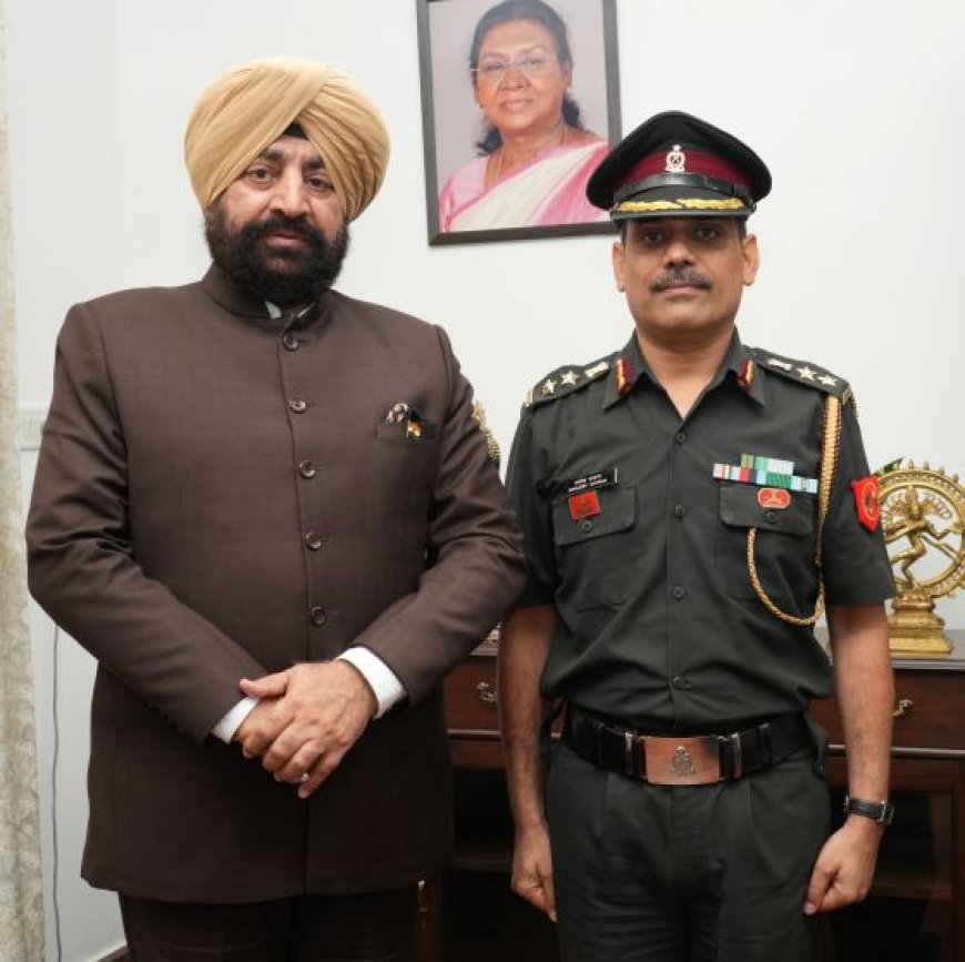 कर्नल संजीव दत्ताना की राज्यपाल से मिलन, देहरादून में मिलिट्री डेंटल कैंप की घोषणा