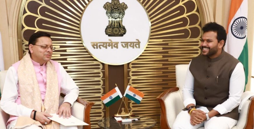 उत्तराखंड में हवाई सेवाओं के विस्तार पर सीएम धामी और केंद्रीय मंत्री की महत्वपूर्ण बैठक