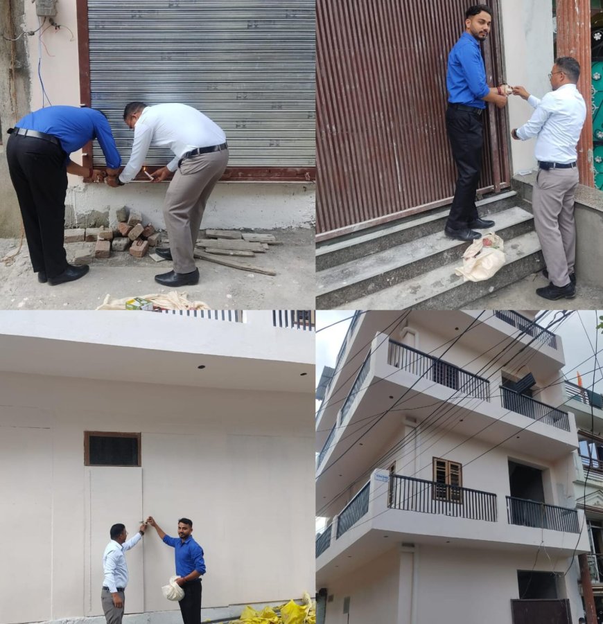 एमडीडीए की सख्त कार्रवाई: अवैध निर्माणों के खिलाफ उठाए कदम, बहुत से बहुमंजिला भवन सील