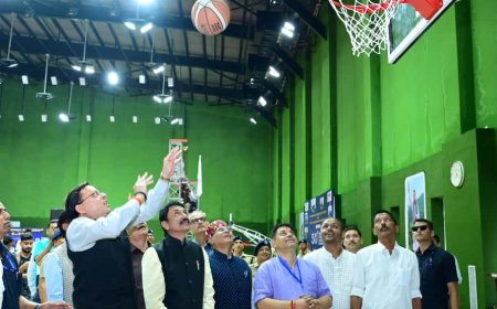 मुख्यमंत्री धामी ने 50वीं सब-जूनियर राष्ट्रीय बास्केटबॉल चैम्पियनशिप का किया शुभारंभ