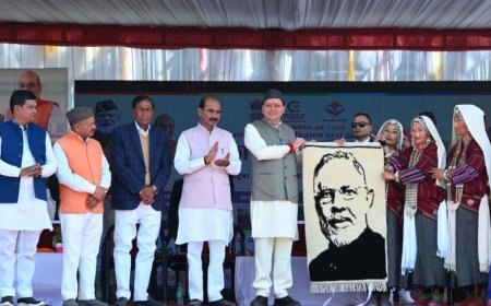 Pithoragarh:-मुख्यमंत्री पुष्कर धामी ने पिथौरागढ़ में किया 85.14करोड़ की योजनाओं का लोकार्पण व शिलान्यास