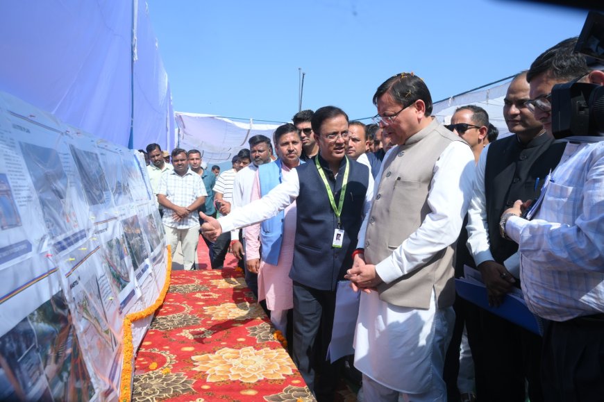 Sharda Corridor Project : के प्रथम चरण का मुख्यमंत्री ने किया शुभारंभ