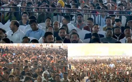 राज्य स्थापना की रजत जयंती समारोह में उमड़ी ऐतिहासिक भीड़