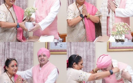 विधानसभा अध्यक्ष ऋतु खंडूड़ी भूषण ने श्री दरबार साहिब में टेका मत्था