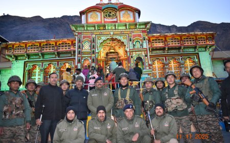 पुलिस और सेना ने श्री बद्रीनाथ धाम में चलाया सघन चेकिंग अभियान