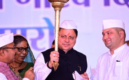 Birsa Munda’s 150th Anniversary : मुख्यमंत्री धामी ने जनजाति गौरव दिवस समारोह का दीप प्रज्ज्वलित कर किया शुभारम्भ