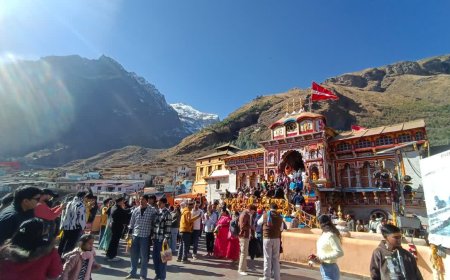 BADRINATH DHAM : बदरीनाथ धाम में शुरू हुई पंच पूजाएं, 25 नवंबर को बंद होंगे कपाट