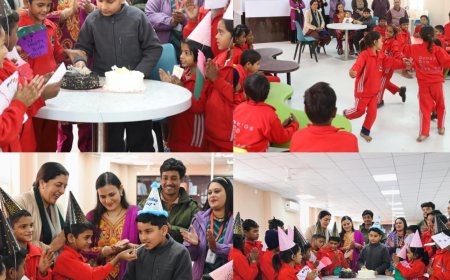 ना फाइव स्टार होटल ना क्लब रास आया, डीएम देहरादून के बेटे सनवल ने भिक्षावृत्ति उन्मूलित बच्चों संग केक काट जन्मदिन मनाया,दे दे गए डीएम सविन बंसल बड़ा संदेश