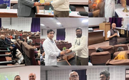 श्री महंत इन्दिरेश अस्पताल में एक सुर में बोले कैंसर योद्धा कैंसर से डरना नहीं लड़ना है।