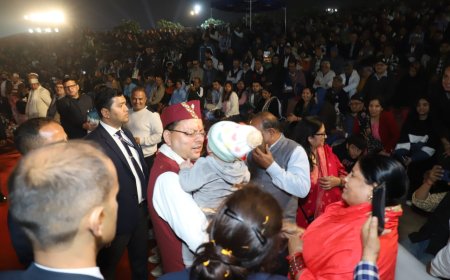 नई दिल्ली में भारत अंतर्राष्ट्रीय व्यापार मेले में आयोजित उत्तराखंड दिवस में सीएम धामी ने किया प्रतिभाग, दिया संबोधन