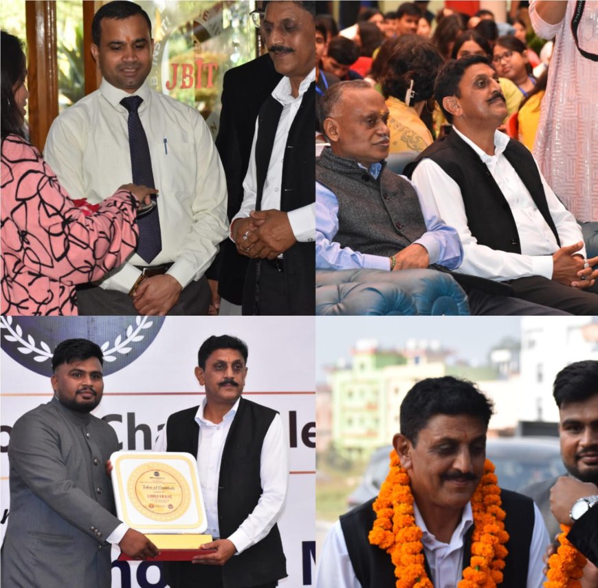 आवाज ऑफ देवभूमि चैरिटेबल ट्रस्ट ने आयोजित किया गया राष्ट्रीय युवा सांसद कार्यक्रम में भाजपा नेता समाजसेवी जोगेंद्र सिंह पुंडीर ने बतौर मुख्य अतिथि प्रतिभाग किया।