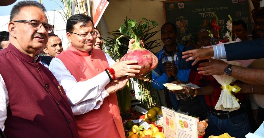 Pantnagar:-रजत जयंती उत्सव के अवसर पर सीएम धामी ने पंतनगर कृषि एवं प्रौद्योगिकी विश्वविद्यालय में वृहद कृषक सम्मेलन का किया शुभारम्भ कहा-किसानों का परिश्रम और त्याग ही हमारी सच्ची पूंजी और ताकत