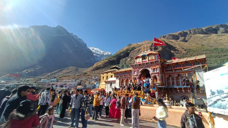 BADRINATH DHAM : बदरीनाथ धाम में शुरू हुई पंच पूजाएं, 25 नवंबर को बंद होंगे कपाट