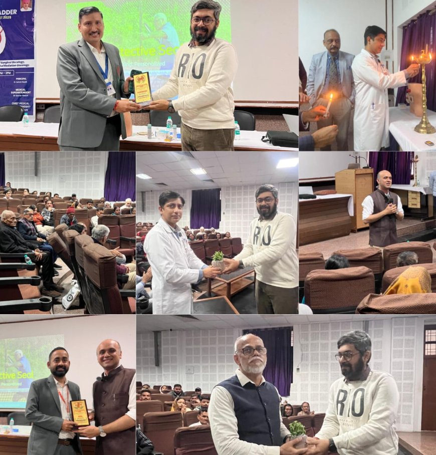 श्री महंत इन्दिरेश अस्पताल में एक सुर में बोले कैंसर योद्धा कैंसर से डरना नहीं लड़ना है।